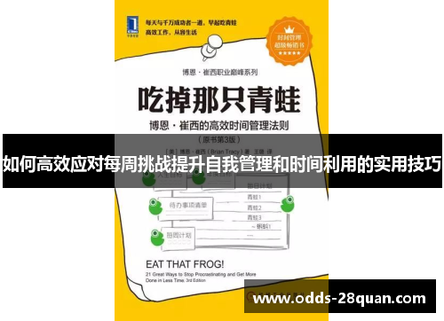 如何高效应对每周挑战提升自我管理和时间利用的实用技巧